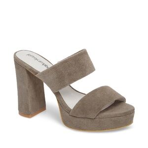 Jeffrey Campbell Adriana double band platform sandals